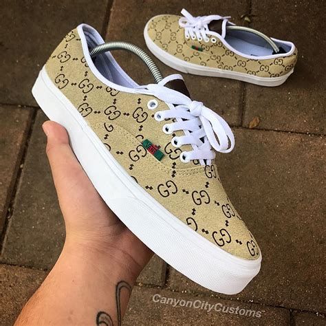 gucci vans custom